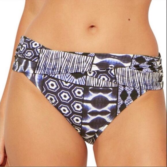 Bleu Rod Beattie Island Time Sarong Hipster Bikini Bottoms - Picture 1 of 6